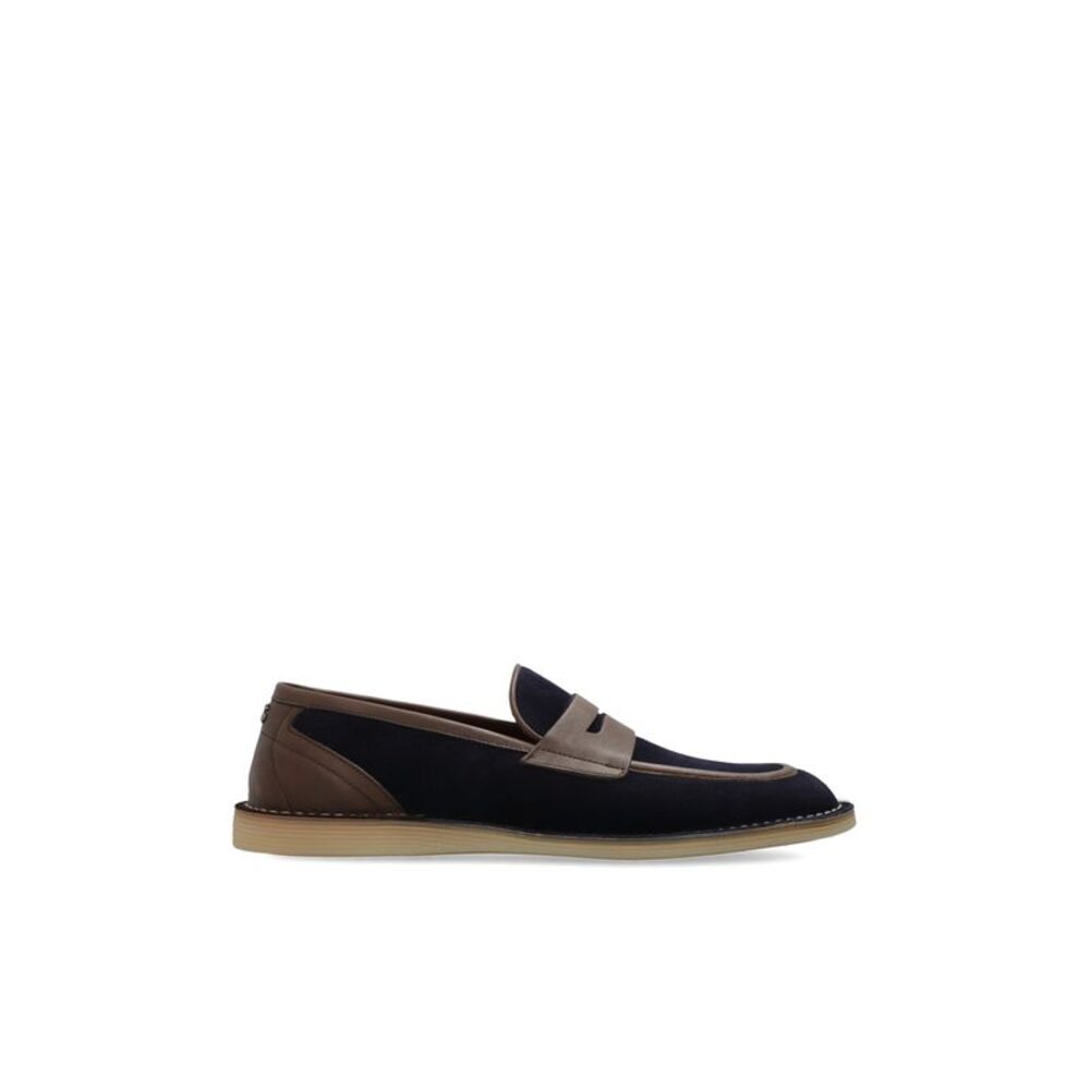 Leather loafers